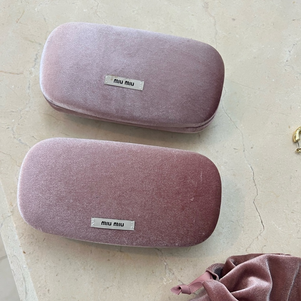 Miu Miu glasses case